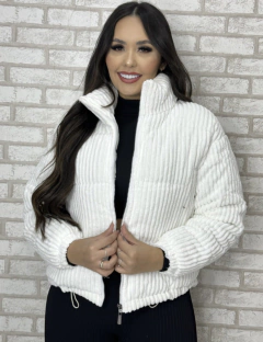 jaqueta puffer branca