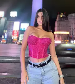 Corset babalu rosa na internet