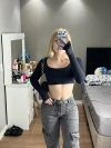 Cropped amanda preto