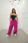 calca cargo rosa