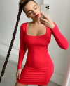 Vestido red poliamida