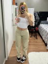 Calça Cargo Beje