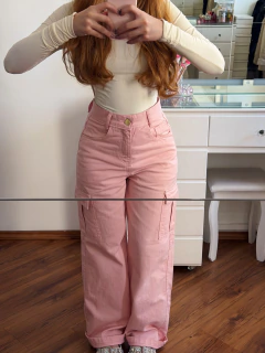 Calça rosa baby (CARGO) - Pink de Luxo