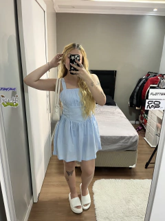 Vestido Alice azul - comprar online