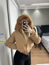 Puffer Marrom Maju