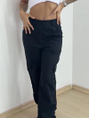 calca cargo preta