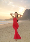 Vestido June vermelho - comprar online