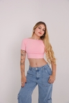 Cropped nanda rosa