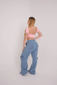 Cropped nanda rosa - comprar online