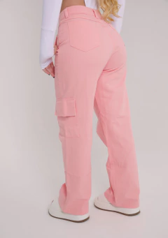 Calça pink nova na internet