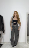 Calça Eliza cinza