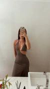 Vestido Espanha cinza - comprar online