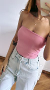 Tube top chiclete