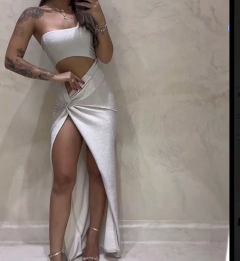 Vestido Polly branco - comprar online