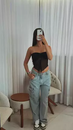 Calça Cargo clara Livia - loja online