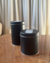 Set De Latas Mate | Yerbera Azucarera Negra + Grabados Logo
