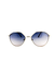Óculos de Sol Geométrico Degradê Dourado - Santorini - comprar online