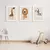 Quadro Decorativo Infantil - Trio: Girafa, Leão e Zebra - comprar online