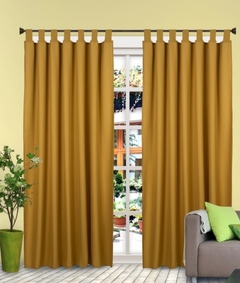 Juego de cortinas largas de tropical mecanico - comprar online