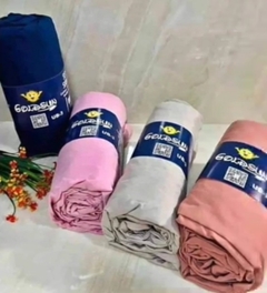 Pack x3 juego de sabanas ajustables percal 2 1/2 PL - comprar online