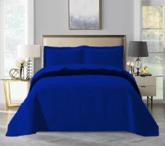 Cubrecama con almohadones bordados 1 1/2 PL - tienda online