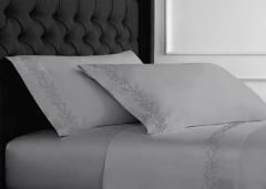 Juego de sabanas con brodery 2 1/2 PL 1200 hilos en internet