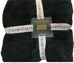 Frazadas jacquard con corderito 1 1/2 PL