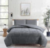 Edredon flannel con corderito king size
