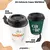 Kit Copos Personalizados p/ Cafeterias com Tampa - 500 unid de cada - comprar online
