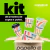 Kit de Amostras de Copos e Potes