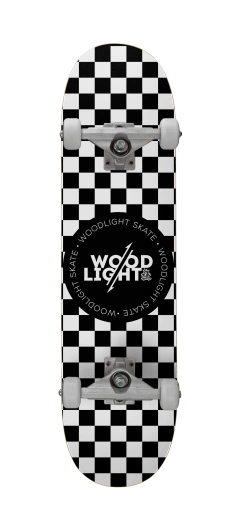 Skate Iniciante Completo Clássico Quadriculado - comprar online