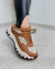Tênis Sneaker Poli Caramelo - LadyMaria: Estilo e conforto em cada passo!