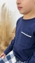 Pijama Familia Azul Marinho Xadrez - LadyMaria Calçados e Cosméticos: Estilo e beleza em cada passo!