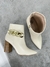 Bota Ana em Couro Legítimo Off White na internet