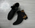 Bota em Couro Legítimo com Detalhe em Animal Print Coleção 365 - comprar online