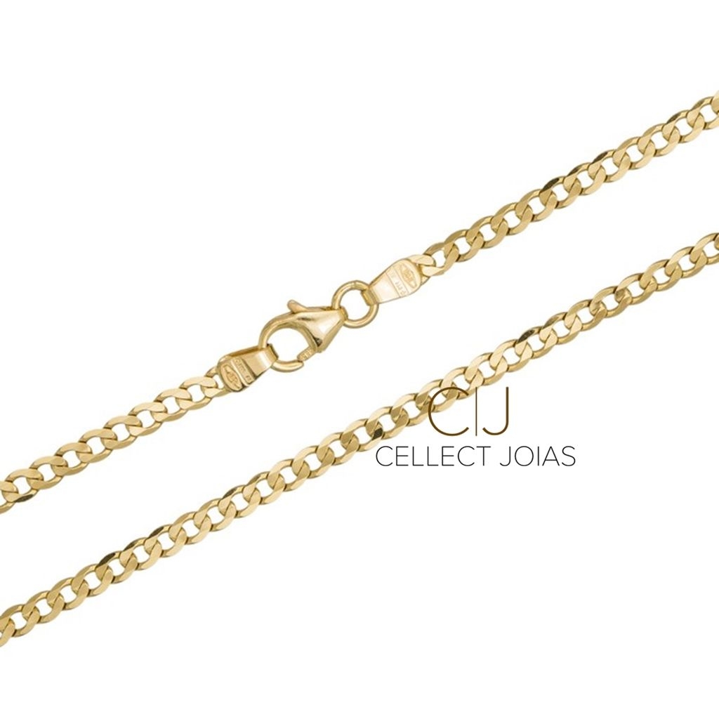 Corrente de Ouro Groumet 2,9mm com 60cm CJ264