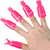 Dedeiras para Unhas Remoção Gel Acrigel Fibra Glitter Adesivos Kit 10un na internet