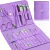 Kit Manicure e Pedicure Profissional com 16 peças em Aço Inoxidável com Estojo em Couro