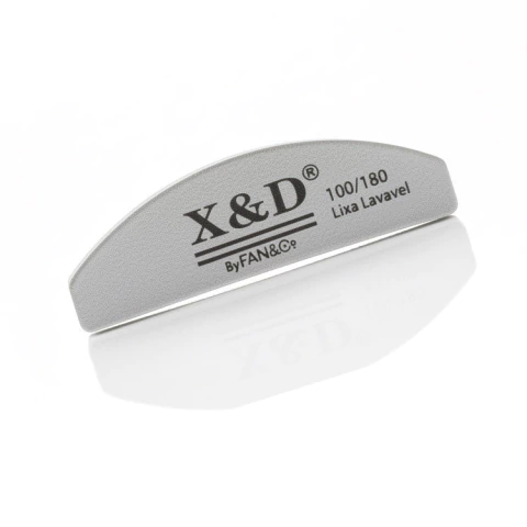 Mini Lixa Buffer Polidora de Unhas 100/180 Fan Nails Cinza - comprar online