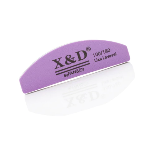Mini Lixa Buffer Polidora de Unhas 100/180 Fan Nails Roxa - comprar online