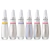 Kit 6 Esmaltes Brancos Francesinha Impala
