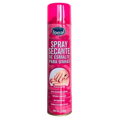 Spray Secante de Esmalte Ideal 400ml 200g