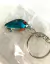 Chaveiro isca artificial peixe com barbela, novo, argola de qualidade. Com 2,5 cm (1 pol). Pesca. Pescaria. - Raridades Curitiba