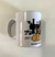 Caneca porcelana personalizada 40 anos da ABPF. 325 ml. Linda! Nova. Trem, locomotiva, ferrovia, estrada de ferro, RFFSA