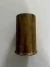 Estojo usado munição canhão inerte cal. 76 mm SALVA- Segunda Guerra Mundial. Cartucho. Bala. Artilharia. Exército. FFAA.