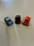 3 Miniaturas Galoob Micro Machines Carrinhos 3 cm Anos 1990 MBC Loose Importados Lote com 3 Brinquedos Decoração