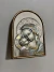 Linda decoração sacra imagem da Virgem Maria e Jesus 6,2x4,5 cm Religião Católica Cristo Vaticano Fé Igreja Belém Nazaré - comprar online
