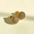 Conjunto redondo cravejado com Microzircônias. - ALZIRA