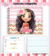 Caderno de Caligrafia - Moana