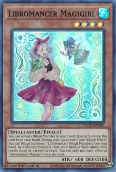 Libromancer Magigirl - BACH - Super Rare